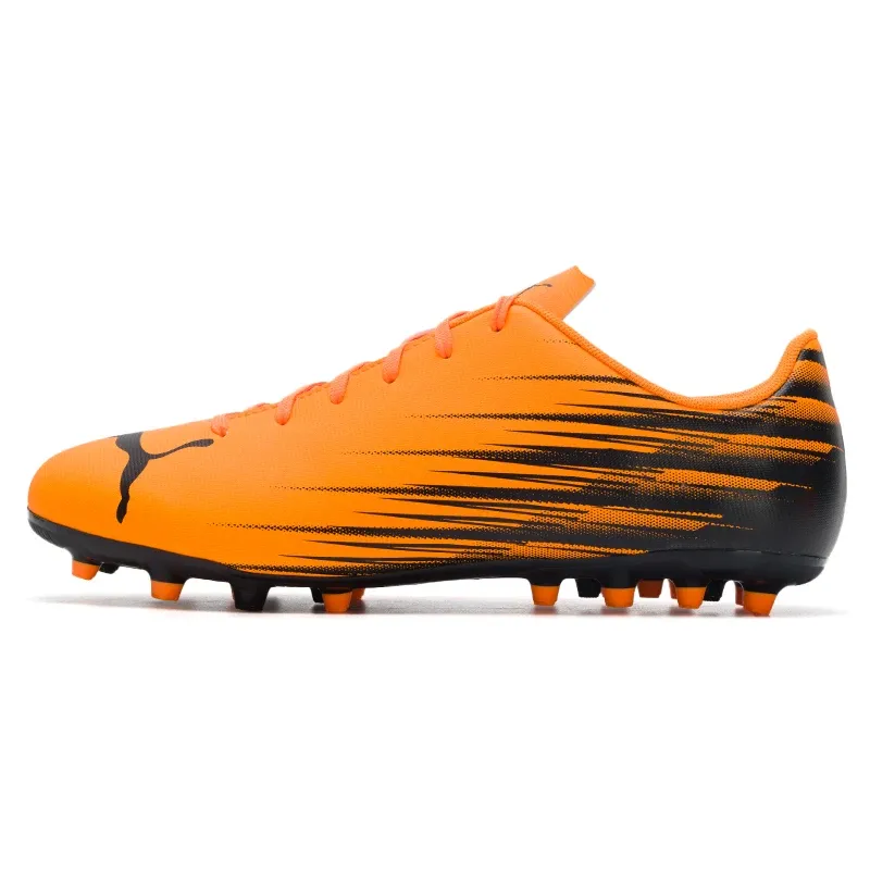 Puma Men&#39;s Shoes Football Shoes Field Practical Training Shoes Human, Color: Orange, Shoe Size: 42