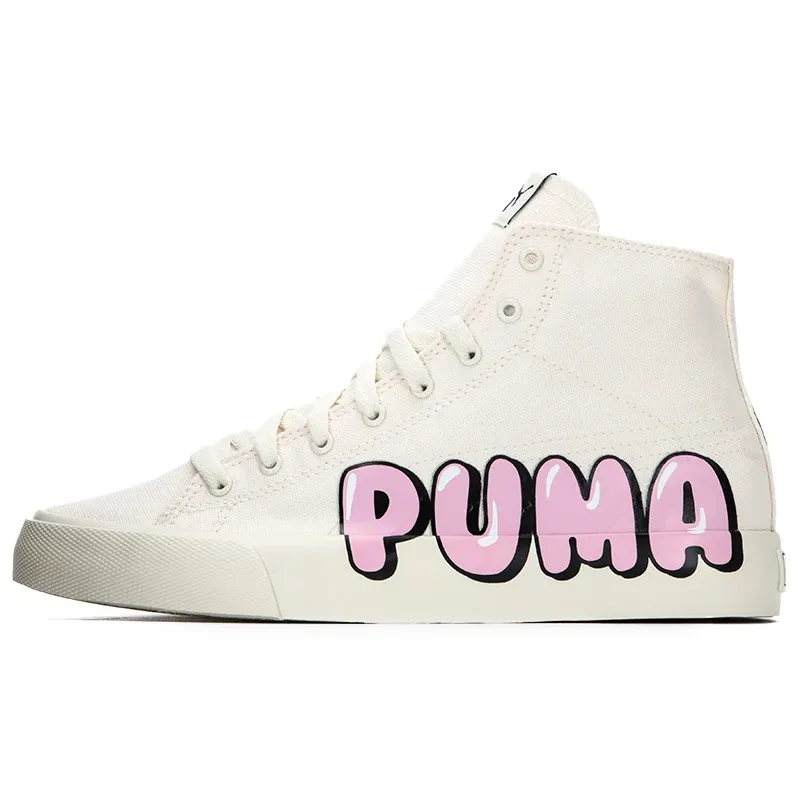 Puma Men&#39;s Shoes Women&#39;s Shoes Sports Casual Shoes Lightweight High, Color: WHITE, Shoe Size: 36