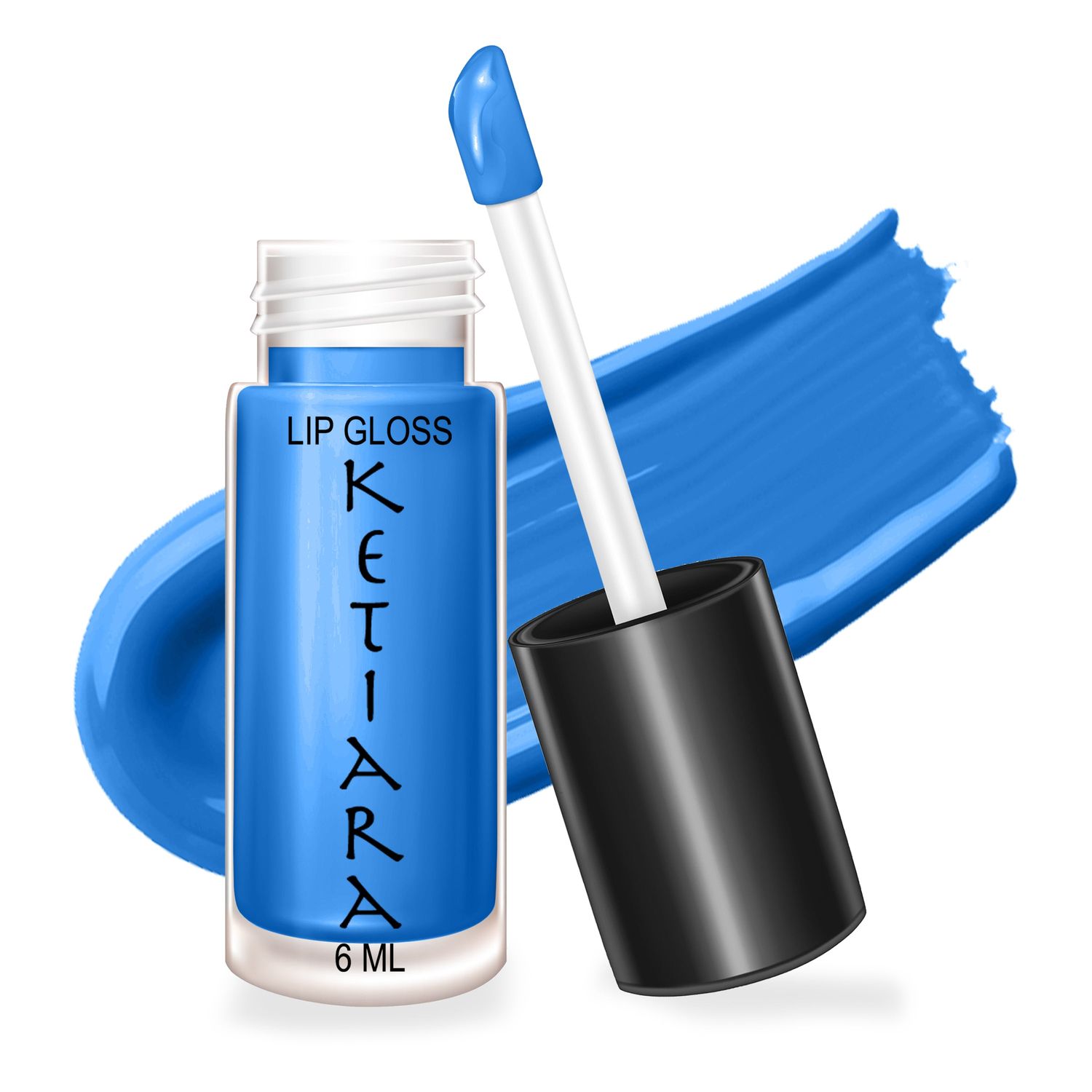 Ocean Blue Big Brush Wand Moisturizing and  Hydrating Non-sticky