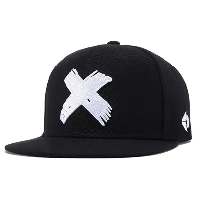 ( TRADE 6 ) TEAM EXPRESSION X activewear - LOGO SNAP BACK ADJUSTABLE w/ black colors OPTION 2