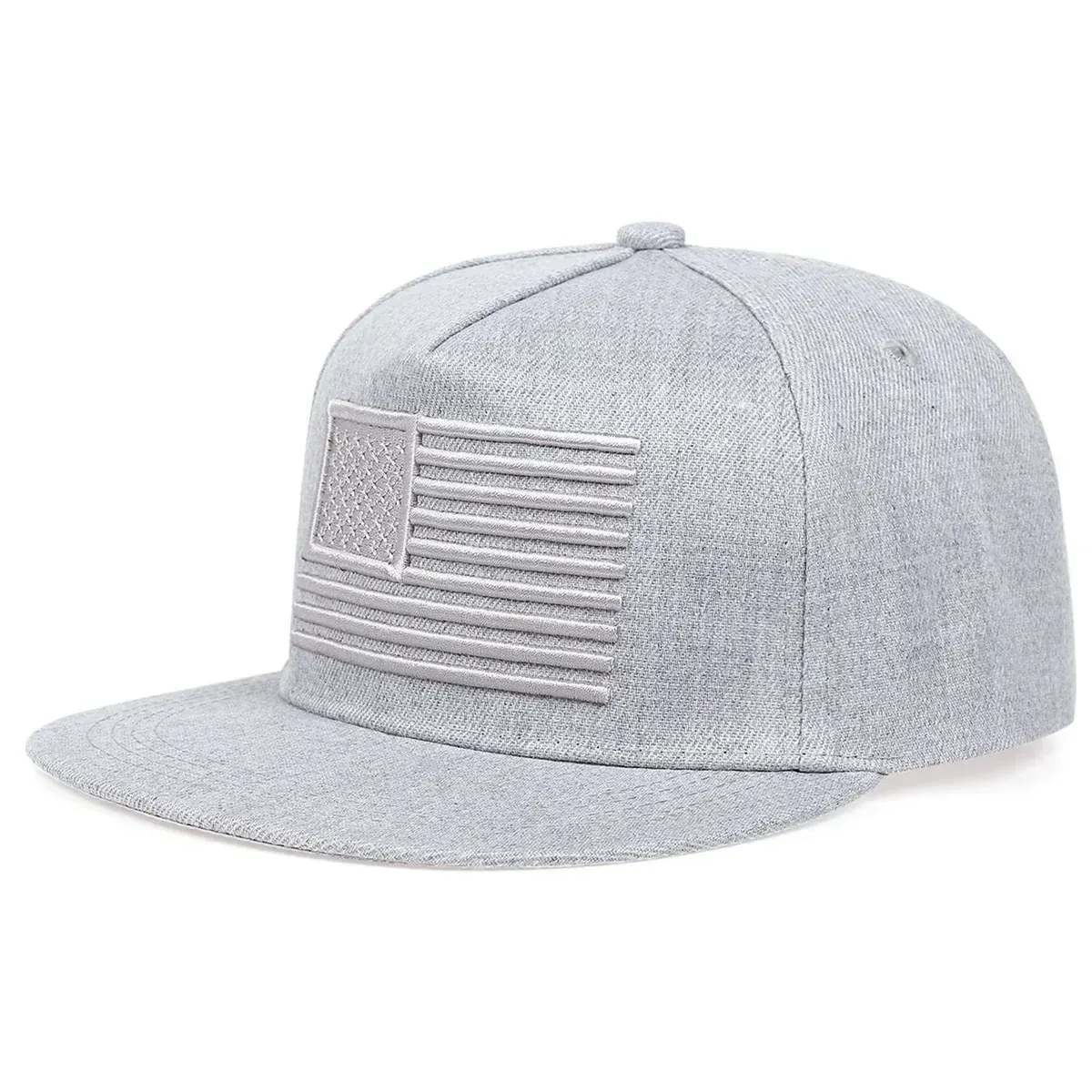 ( TRADE 11 ) 50 STARS activewear - LOGO SNAP BACK ADJUSTABLE w/ grey colors OPTION 5