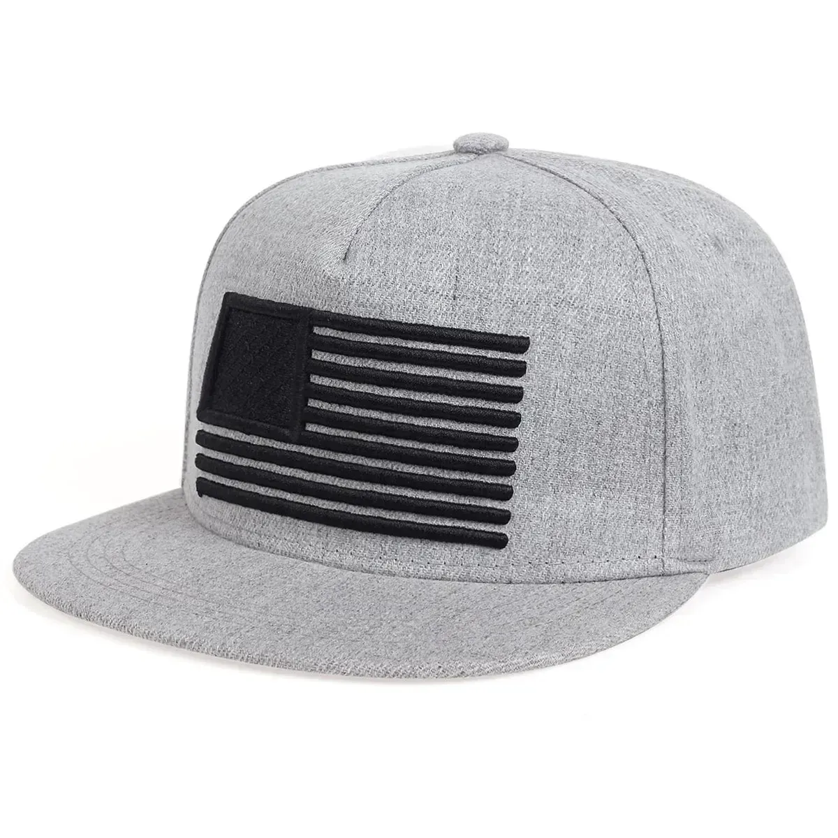 ( TRADE 11 ) 50 STARS activewear - LOGO SNAP BACK ADJUSTABLE w/ light grey colors OPTION 7
