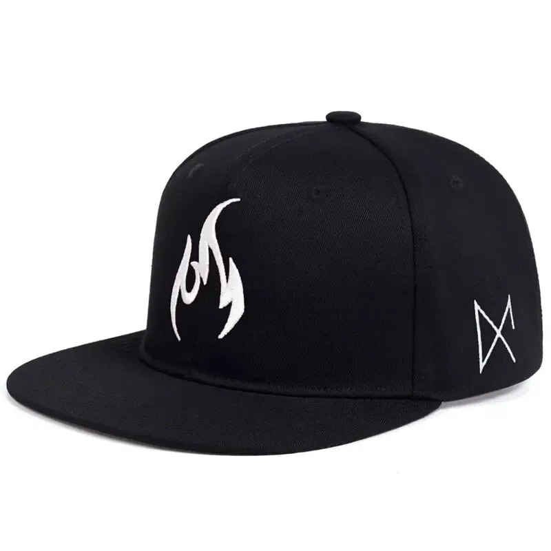 ( TRADE 14 ) FLAME activewear - LOGO SNAP BACK ADJUSTABLE w/ black colors OPTION 1