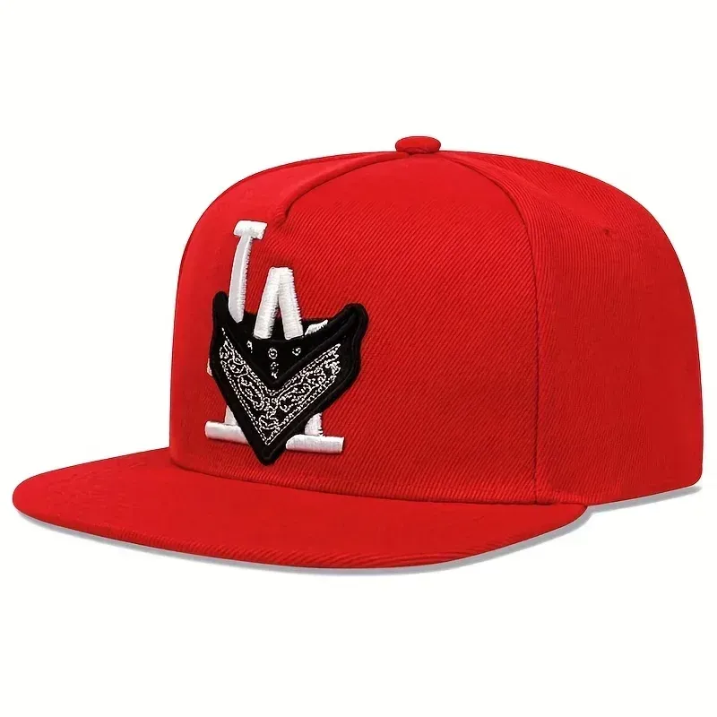 ( TRADE 17) OUTDOOR LOS ANGELES activewear - LOGO SNAP BACK ADJUSTABLE w/ red colors OPTION 2
