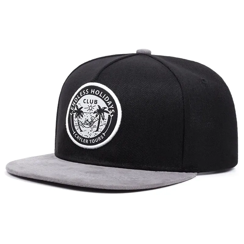 ( TRADE 20) COCONUT BEACH activewear - LOGO SNAP BACK ADJUSTABLE w/ black &amp; grey colors OPTION 2