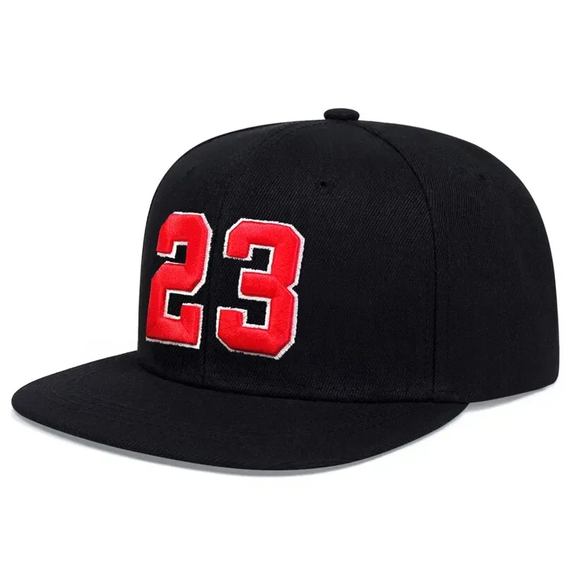 ( TRADE 31) TWENTY THREE activewear - LOGO SNAP BACK ADJUSTABLE w/ black red &amp; black brim colors OPTION 2