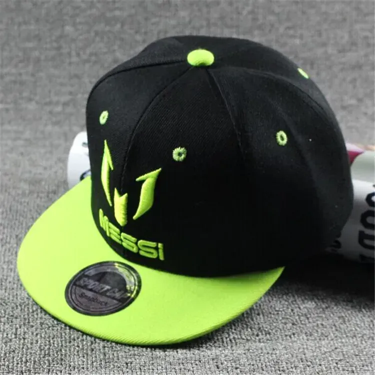 ( TRADE 36) THE C R7 activewear - LOGO SNAP BACK ADJUSTABLE w/ black &amp; high lighter green (n j r) colors OPTION 9