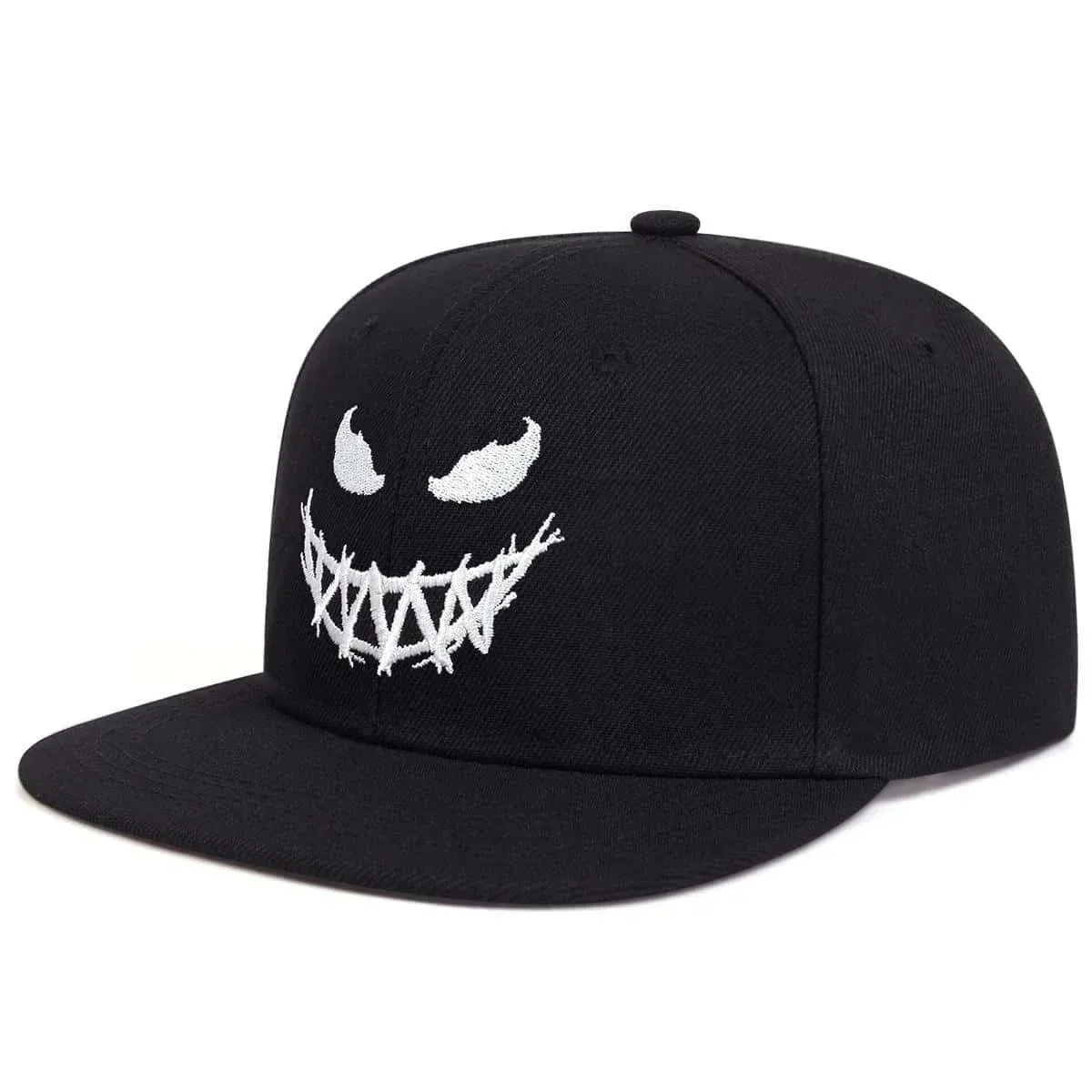 ( TRADE 49) LOOK WHO IT IS activewear - LOGO SNAP BACK ADJUSTABLE w/ black &amp; white ghost colors OPTION 1