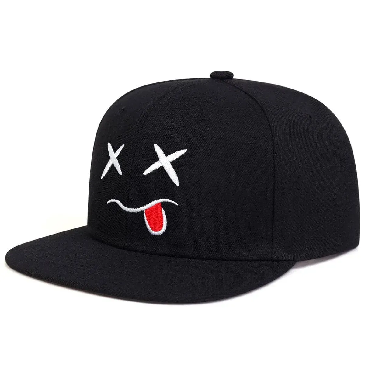 ( TRADE 49) LOOK WHO IT IS activewear - LOGO SNAP BACK ADJUSTABLE w/ black red &amp; white colors OPTION 2