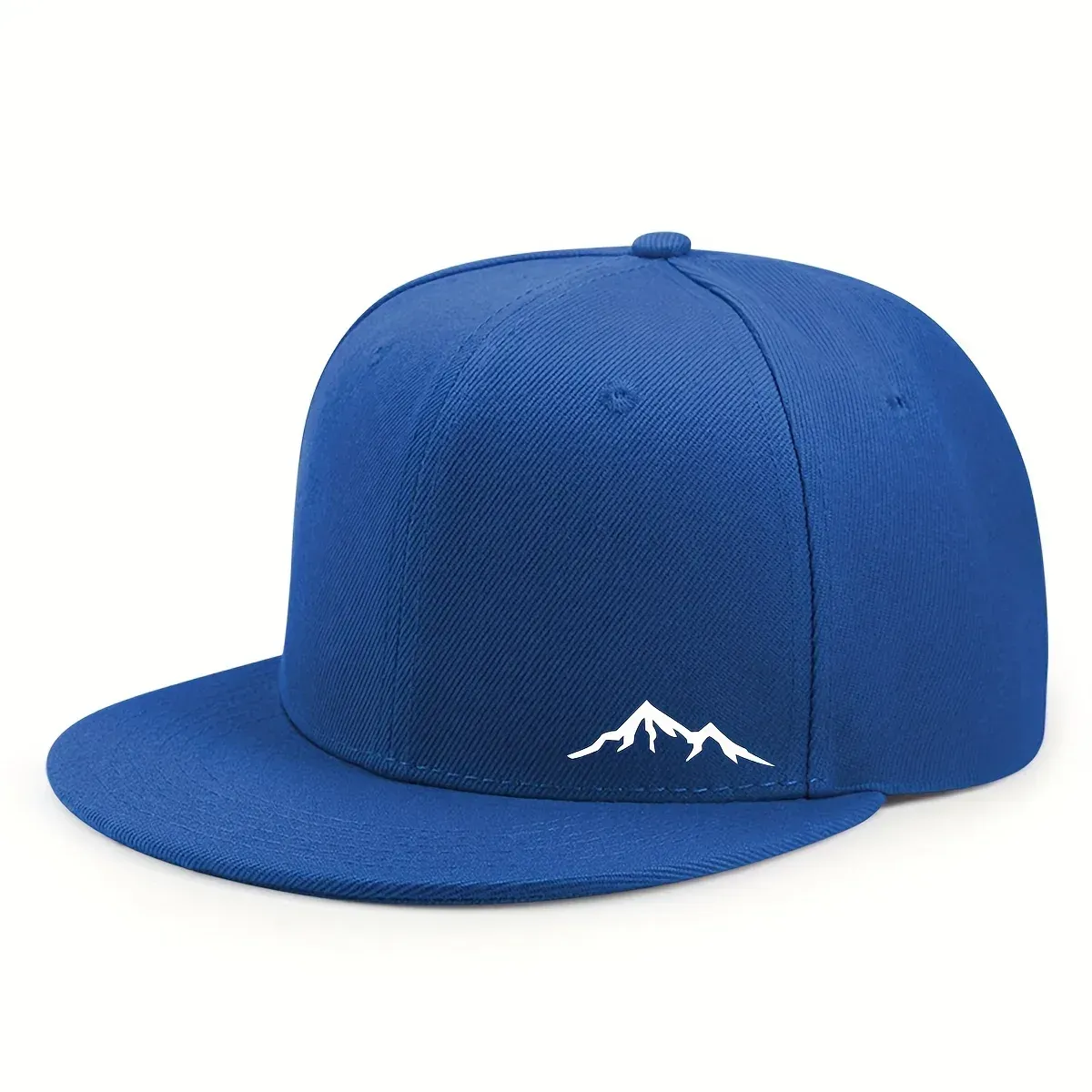 ( TRADE 55) SUNRISE MOUNTAIN PEAK activewear - LOGO SNAP BACK ADJUSTABLE w/ sapphire OPTION 4