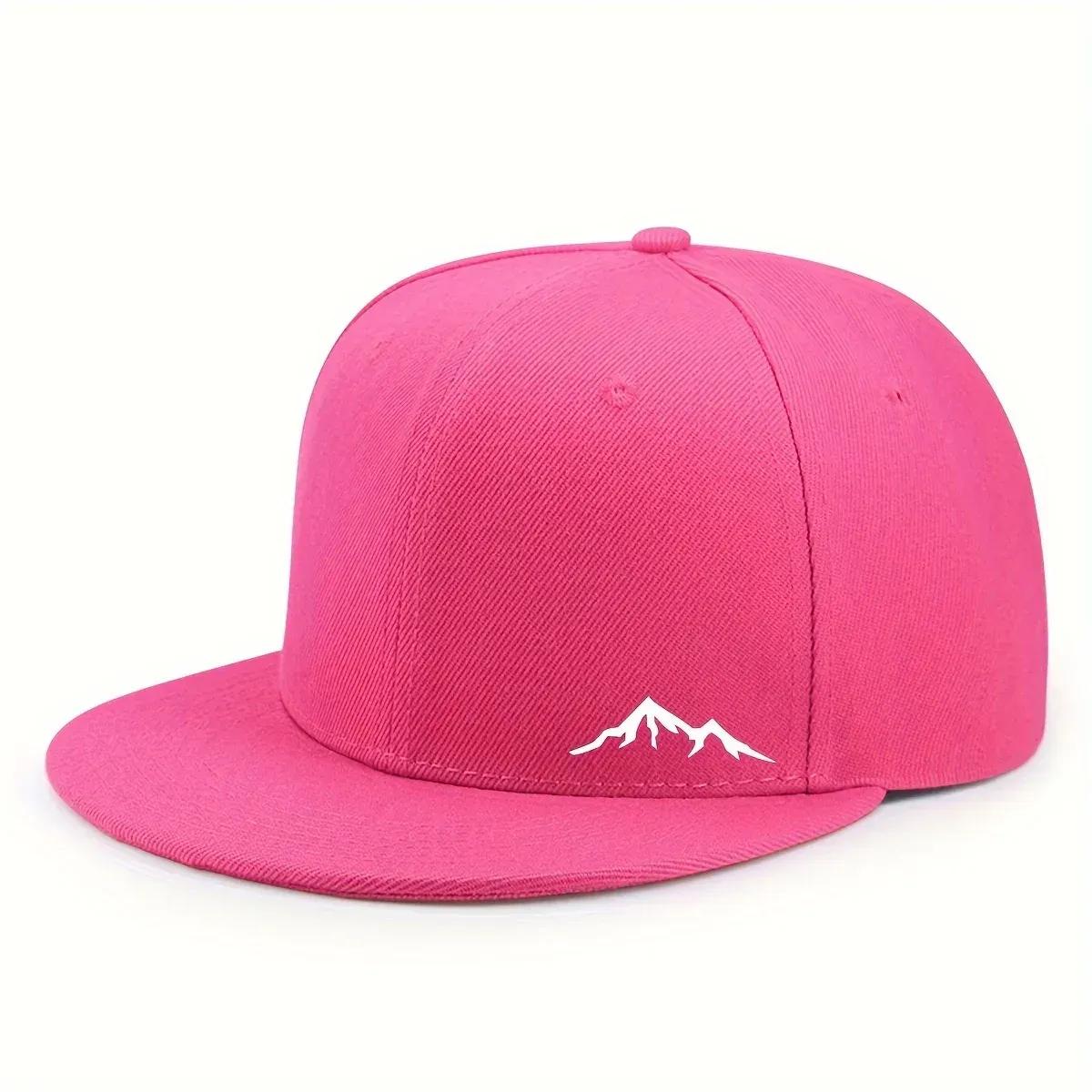 ( TRADE 55) SUNRISE MOUNTAIN PEAK activewear - LOGO SNAP BACK ADJUSTABLE w/ rose red OPTION 10