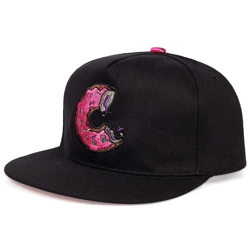 ( TRADE 56) SUNRISE MOUNTAIN PEAK activewear - LOGO SNAP BACK ADJUSTABLE w/ black &amp; pink OPTION 1