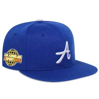 ( TRADE 58) 1988 SPORT CAPITAL activewear - LOGO SNAP BACK ADJUSTABLE w/ blue &amp; white OPTION 4