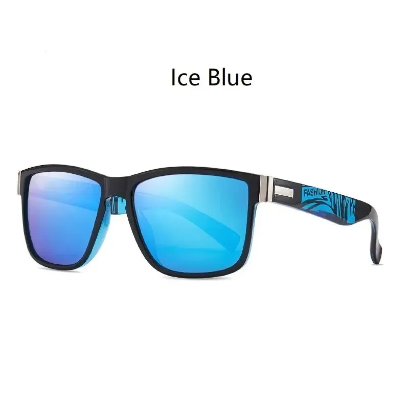 ( TRADE 07 ) HANDLE BRUSH ART eyewear - SUNGLASSES  w/ ice blue &amp; black OPTION 1