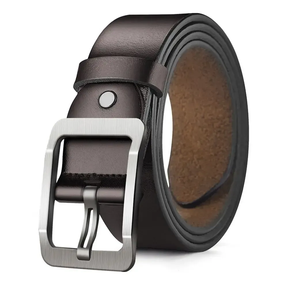 ( TRADE 5 ) PIN HOOK activewear - LEATHER BELT w/ silver &amp; coffee color OPTION 4