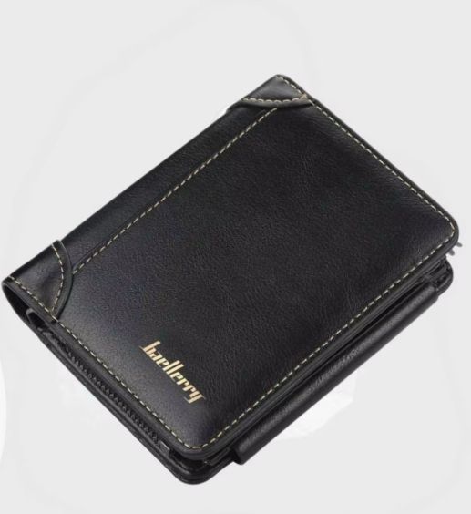 ( TRADE 8 ) STICHED WALLET activewear - LEATHER w/ black color OPTION 2