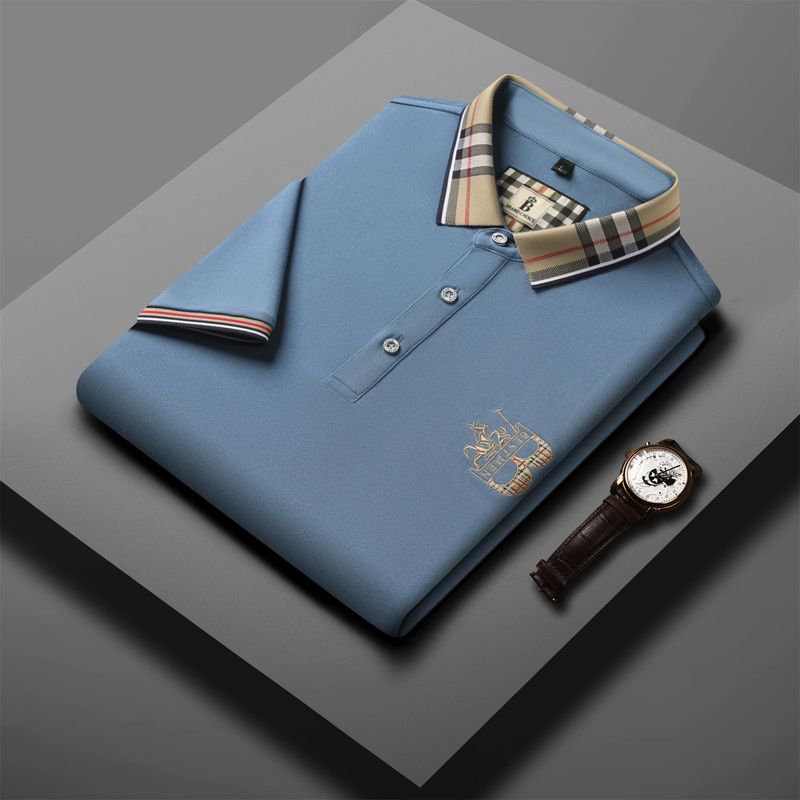 LIGHT BLUE COLLAR POLO