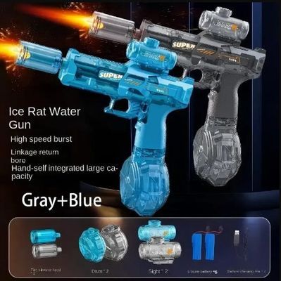 ( TRADE 1 ) FLAME NOZZLE activewear - WATER GUNS w/ GREY AND BLUE color OPTION 4