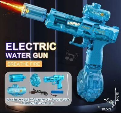 ( TRADE 1 ) FLAME NOZZLE activewear - WATER GUNS w/ BLUE color OPTION 5