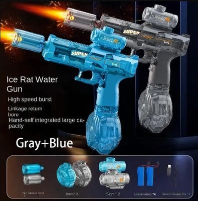 ( TRADE 1 ) FLAME NOZZLE activewear - WATER GUNS w/ GREY and BLUE color OPTION 2