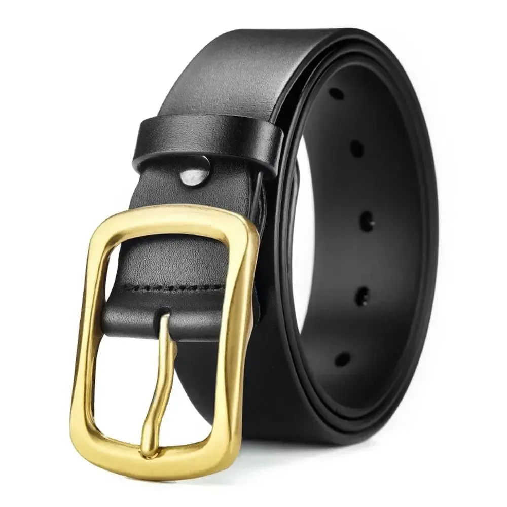 ( TRADE 5 ) PIN HOOK activewear - LEATHER BELT w/ gold &amp; black color OPTION 2