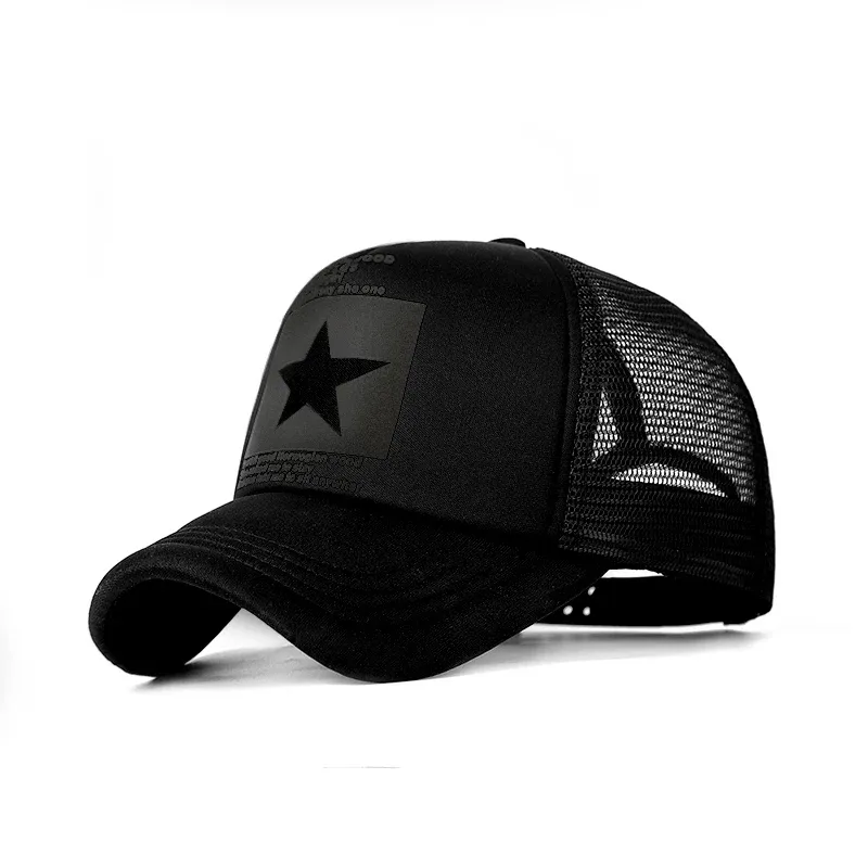 ( TRADE 4 ) BASEBALL CAP activewear - STAR LOGO w/ black OPTION 2