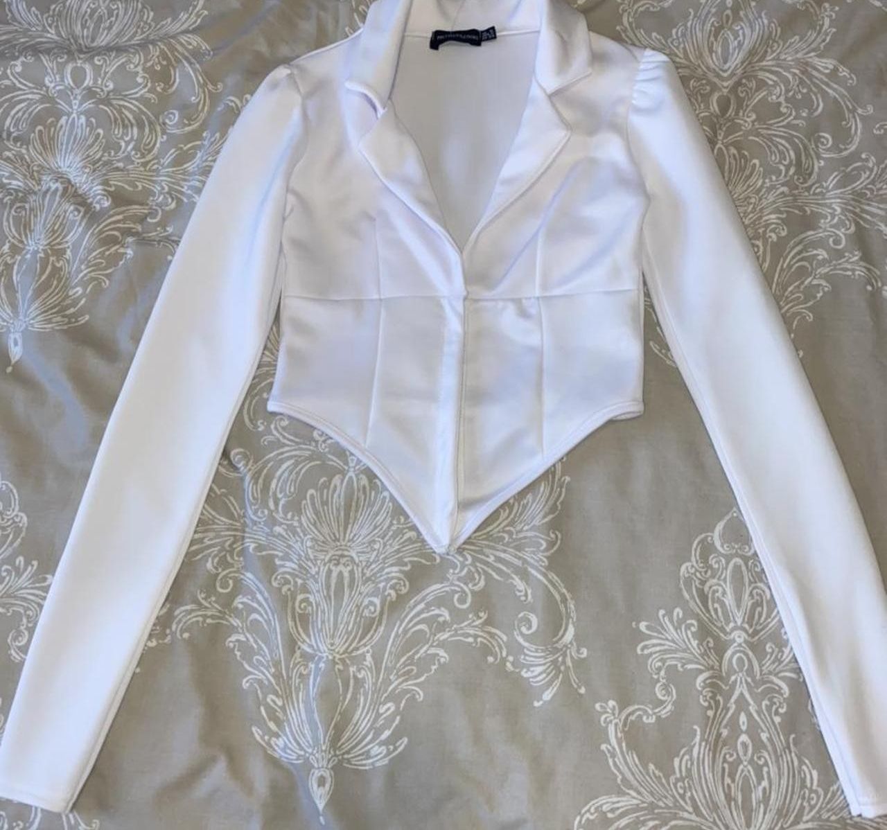 ( TRADE 8 ) CORSET BLAZER JACKET w/ white OPTION 1