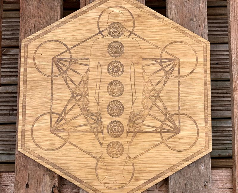 Energy Healing Metatron Grid - Chakra Healing - Distance Healing - Reiki Healing - Reiki Board- Energy Grid - Body Grid - Chakra Healing