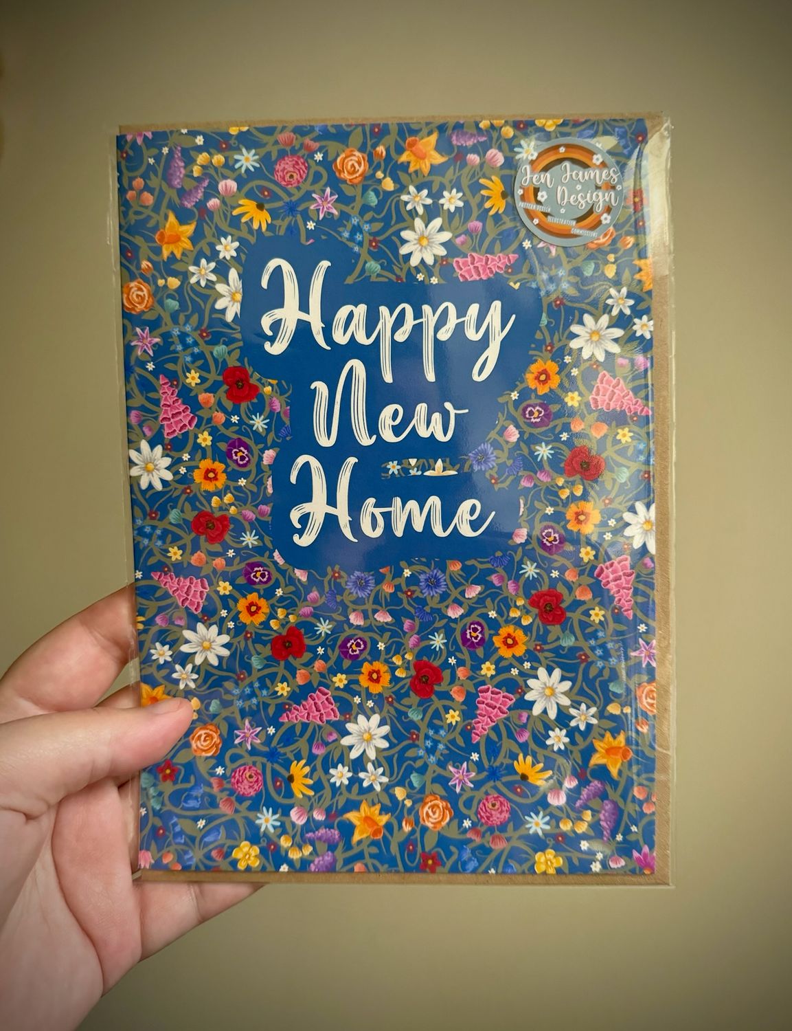 Wildflower New Home Card 