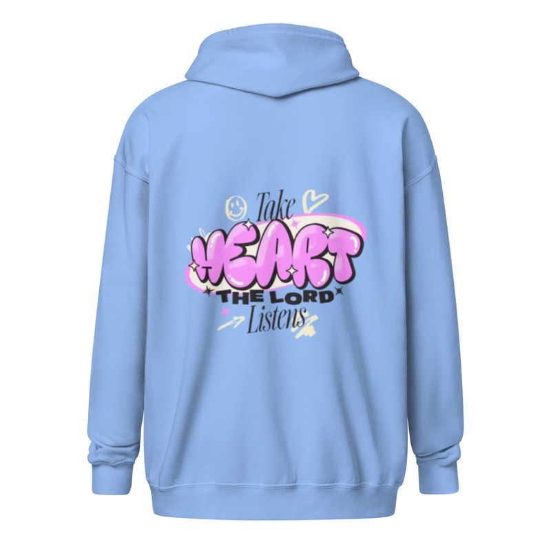 Unisex heavy blend zip hoodie