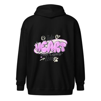 Unisex heavy blend zip hoodie