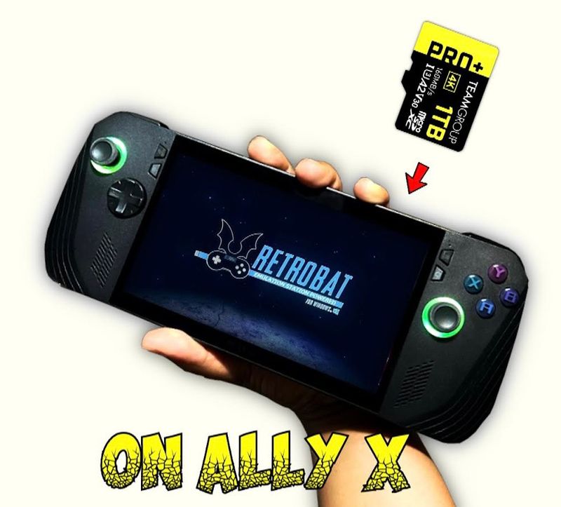 ROG Ally Fully Loaded 1 TB Micro SD Games from Emulators