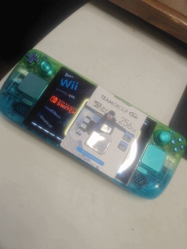 256GB Preloaded Retro Game SD Card for Steam Deck – Multi-System Emulation Ready