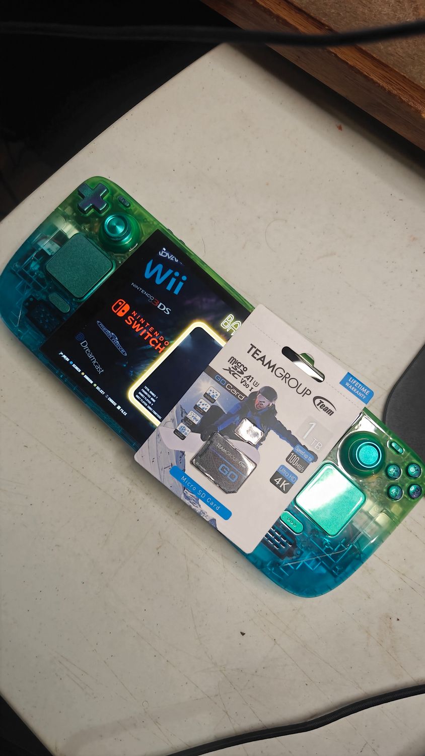 512GB Preloaded Retro Game SD Card for Steam Deck – Multi-System Emulation Ready