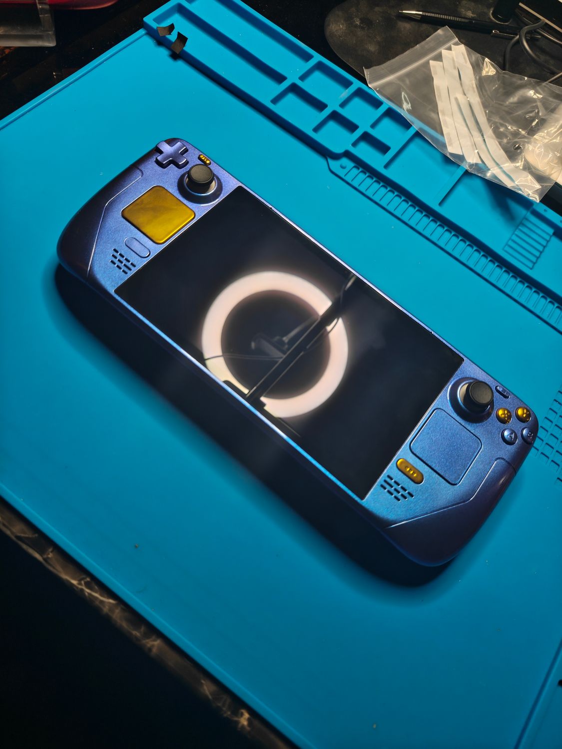 DeckOutMods Custom 256GB Steam Deck – 2-Tone Gold Edition