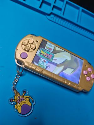 Custom Golden Frieza Edition Sony PSP 2000 | Fully Modded &amp; Loaded with Games | 128GB
