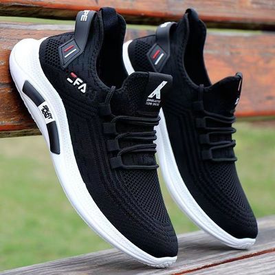 Summer New Men&amp;#039;s Shoes Breathable Thin White Shoes Mesh Sports Running Casual Deodorant Mesh Shoes Men&amp;#039;s Trendy Shoes