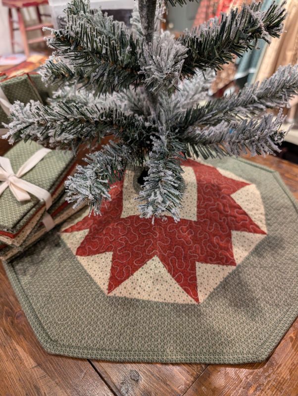 Mini Tree Skirt and Candle Mat