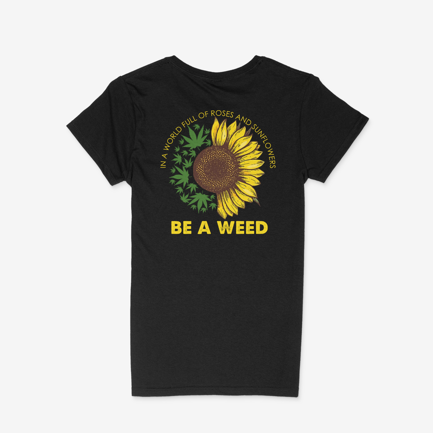In a World of Sunflowers and Roses Womens Shirt