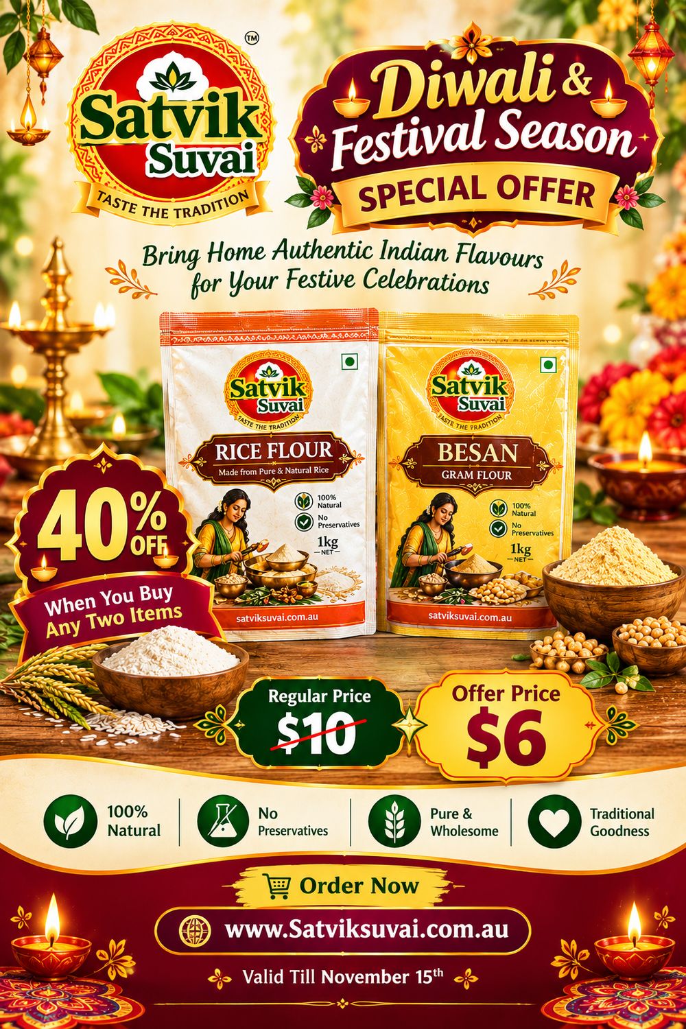 Festival season Offer 40%