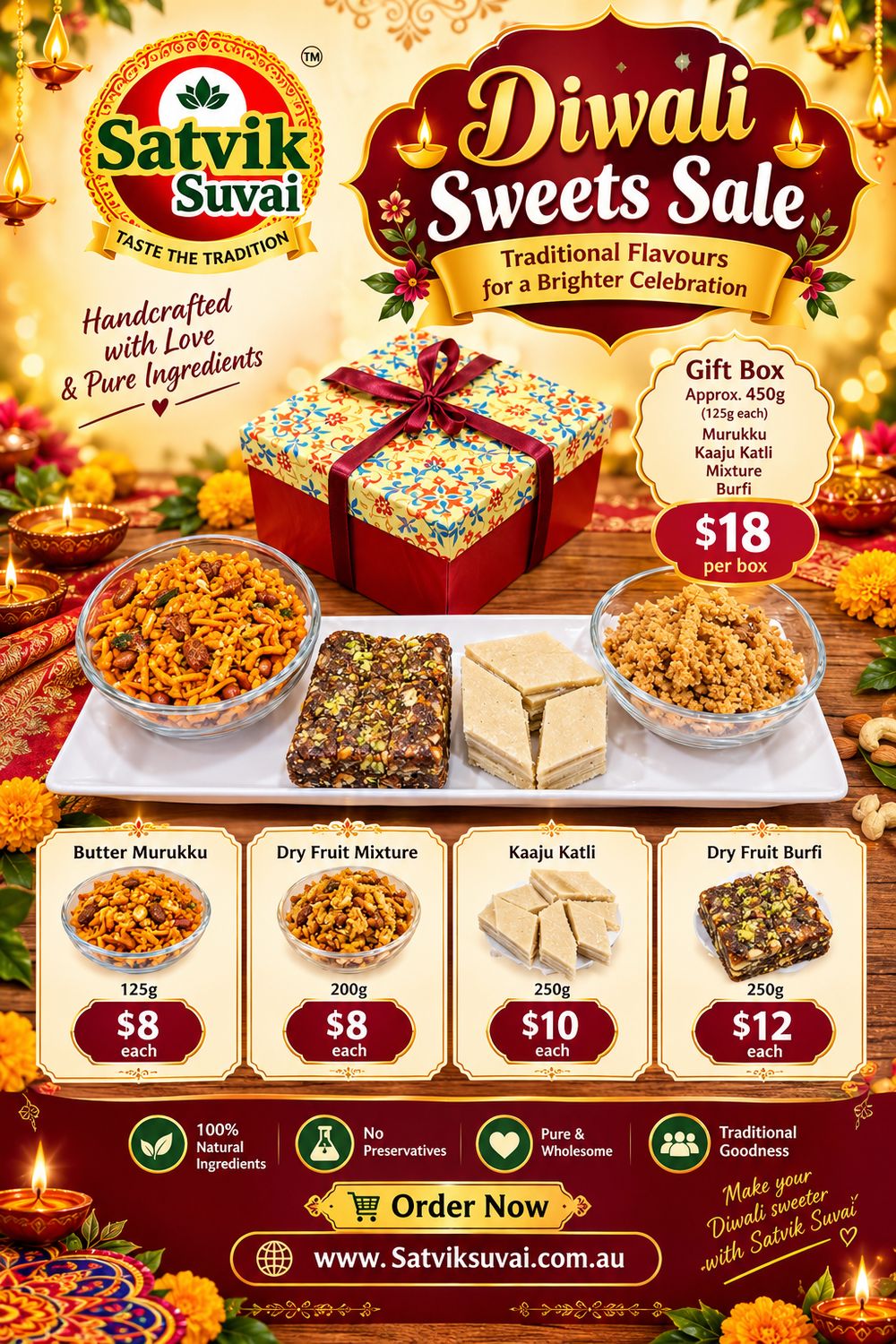 Dry Fruit Burfi (250g)