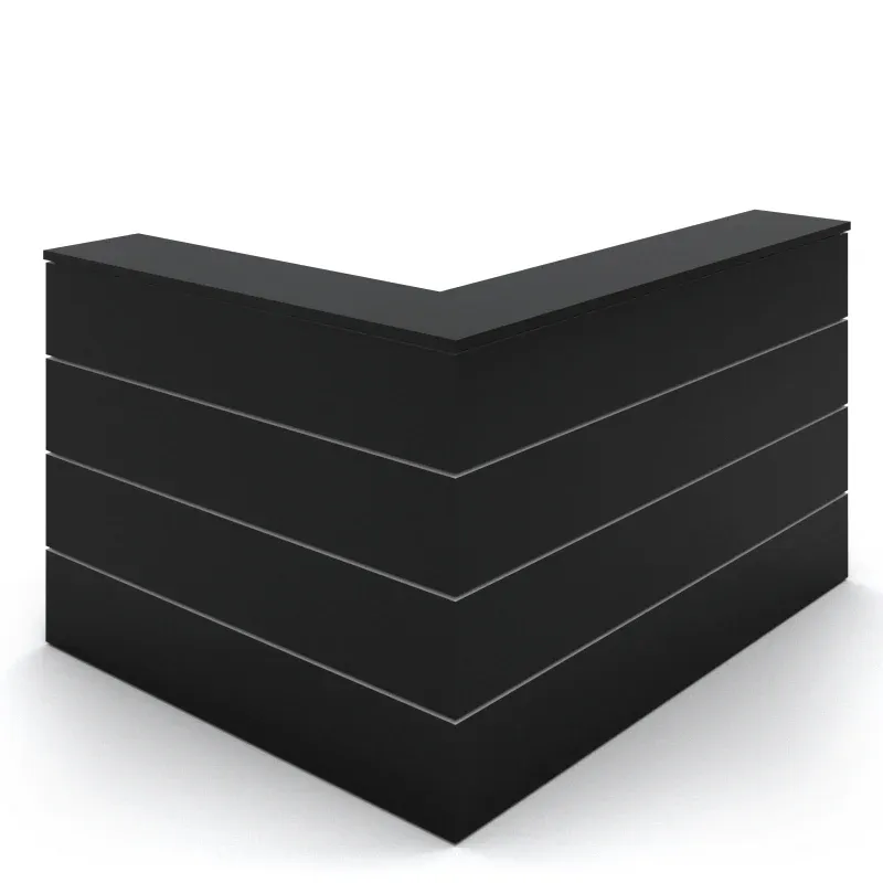 דלפק קבלה אדל פינתי פסי קישוט מעץ