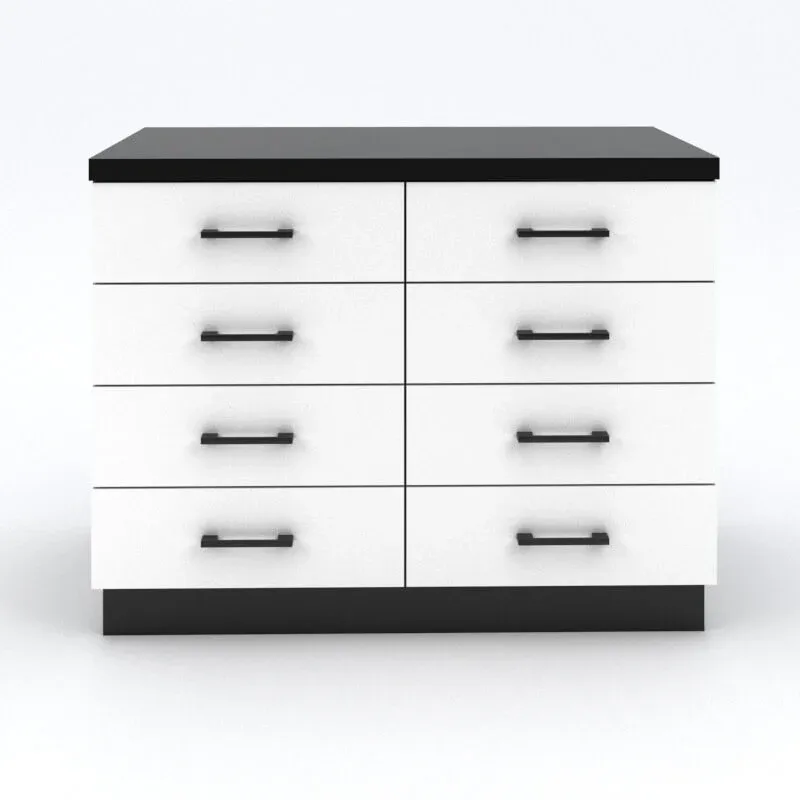 ארגז עץ 8 מגירות על צוקל