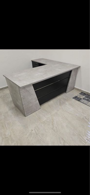 מערכת מנהל/ מזכירה דגם מיתר רגליים משופעות