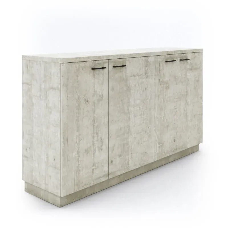 ארון 4 דלתות פתיחה על צוקל