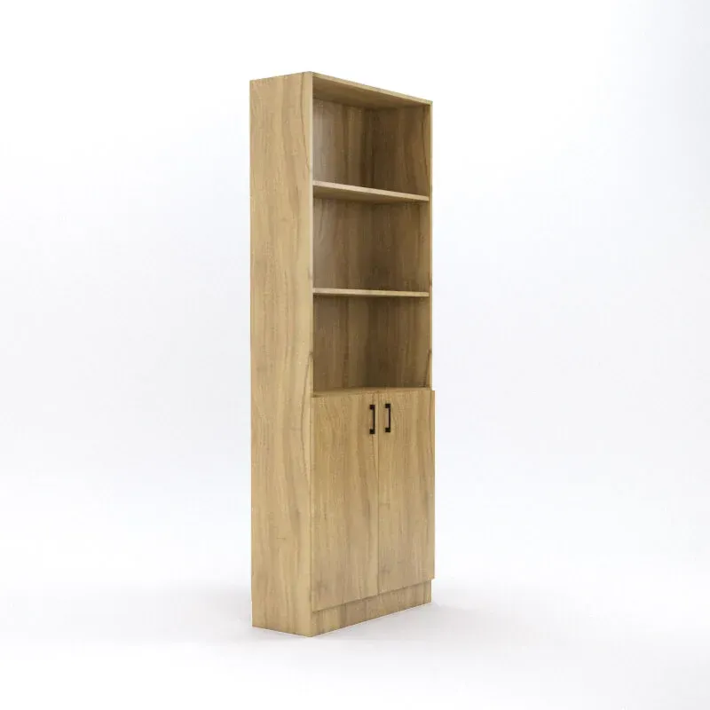 כוננית דלתות פתיחה 80 גב מלא