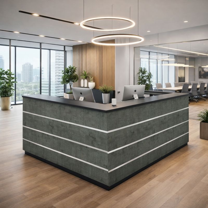 דלפק אמיתי פינתי פסי קישוט אלומיניום על צוקל