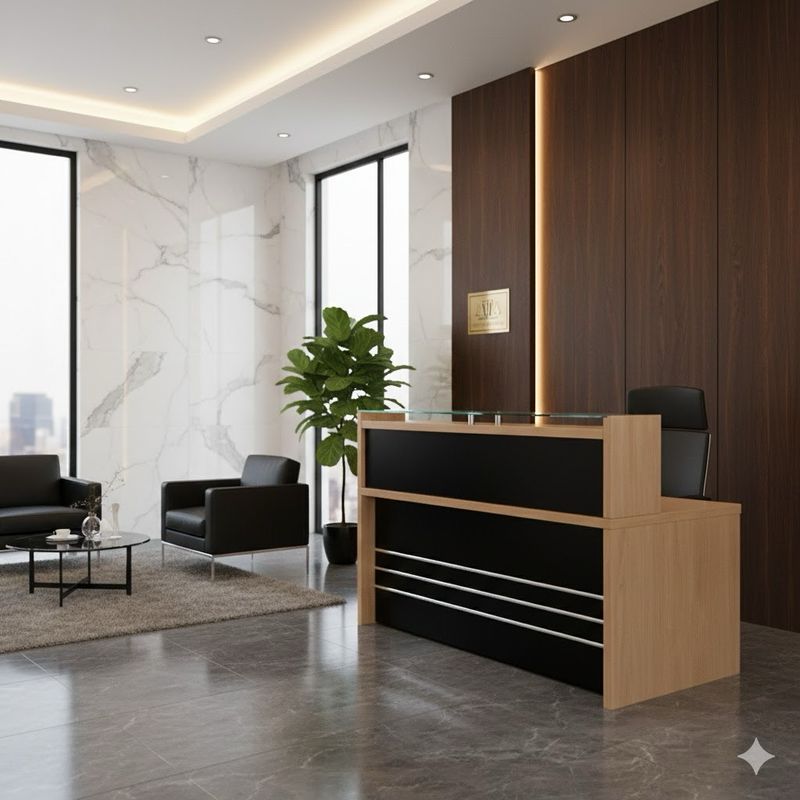 דלפק קבלה דגם בניה