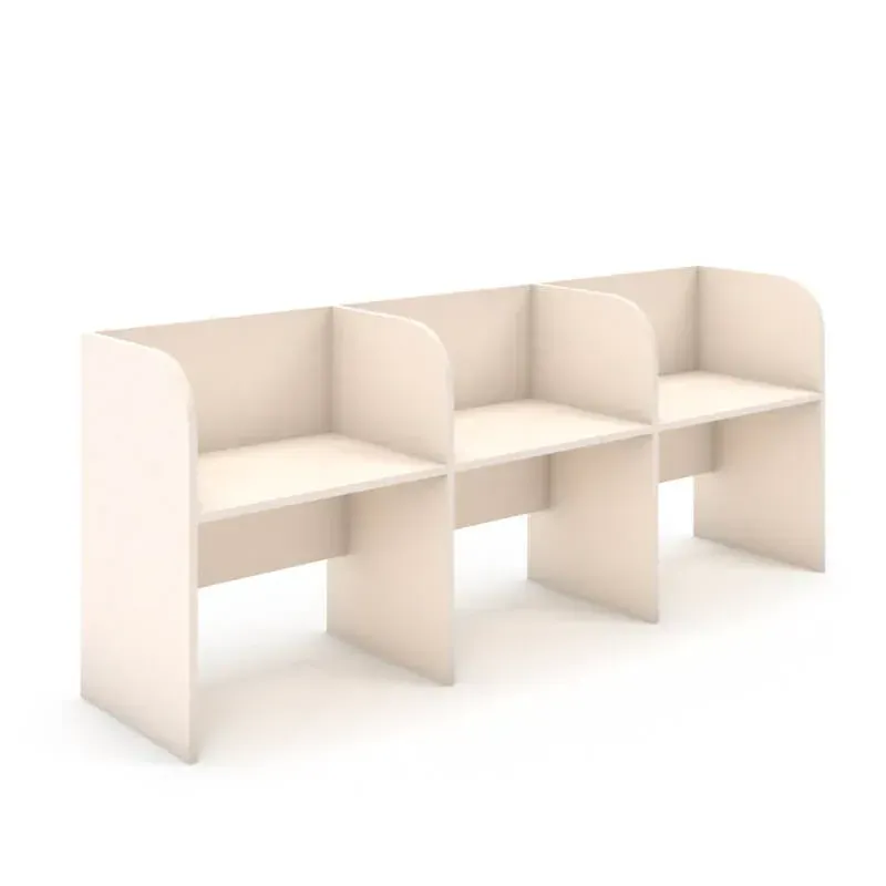 עמדת טלמרקטינג 3 יח' פלטה ומחיצה באותו עומק