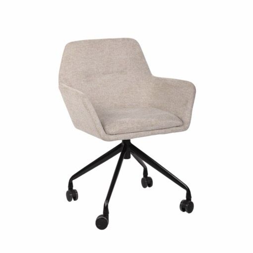 כיסא אורח סהר גלגלים